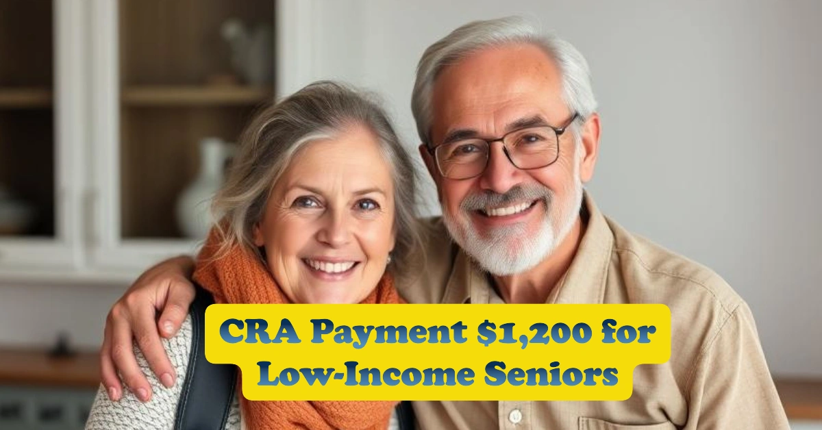 CRA Payment $1,200 for Low-Income Seniors
